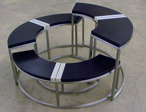 Custom Metal Displays   Furniture