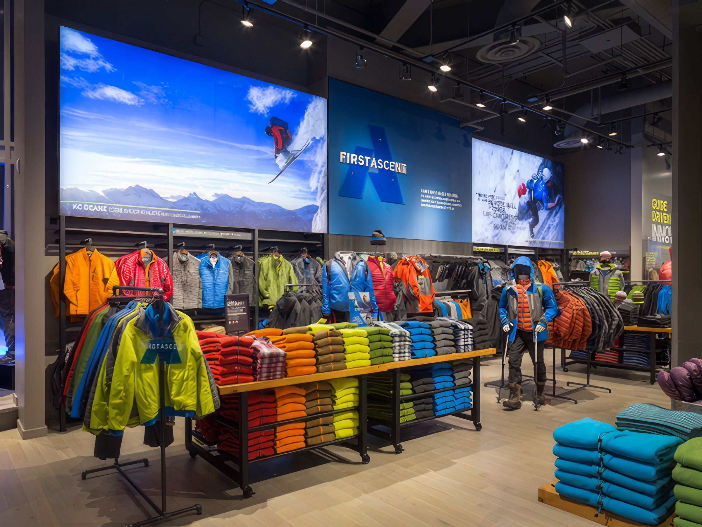 RetailDisplaysOutdoorApparelEddieBauer Fixtures