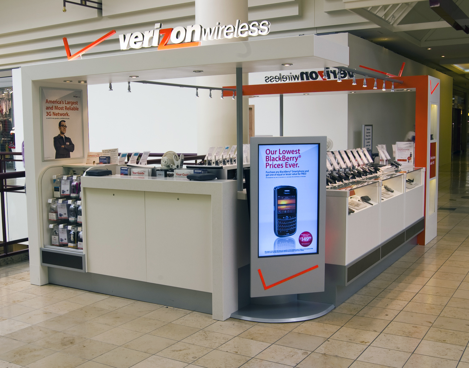 Verizon Evolution Kiosk Rollouts