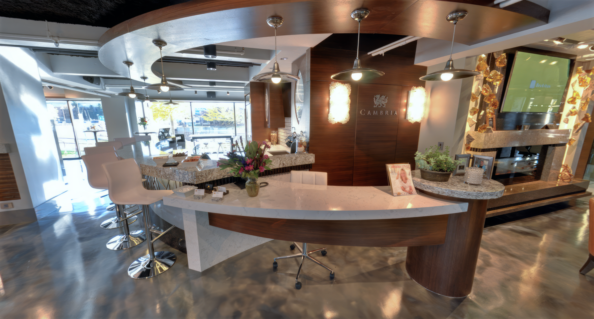 Cambria-Rochester-Showroom-Millwork